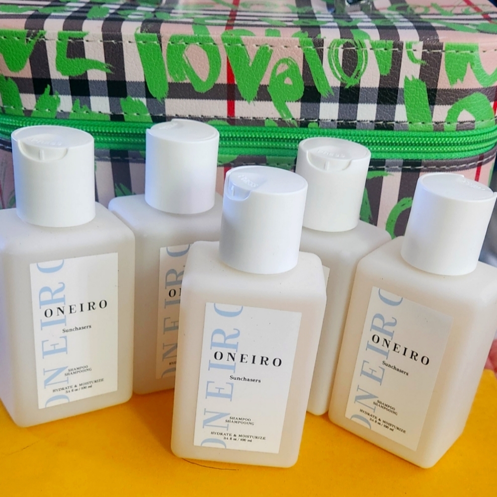 5 Pc Oneiro Shampoo Sunchasers Bundle 3.4 Oz Each Climate Responsive Care New